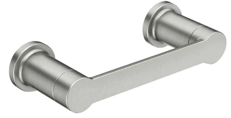 MOEN Moen Rinza Y1108BN Pivoting Paper Holder, Zinc, Brushed Nickel, Wall Mounting