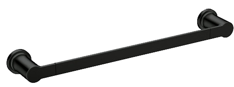 MOEN Moen RINZA Series Y1118BL Towel Bar, 18 in L Rod, Zinc, Matte, Wall Mounting HOUSEWARES MOEN