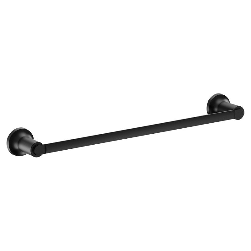 MOEN Moen Zyla Series Y1618BL Towel Bar, 18 in L Rod, Zinc, Matte, Wall PLUMBING, HEATING & VENTILATION MOEN