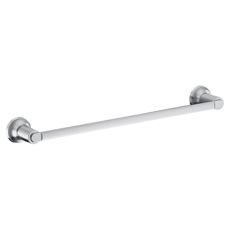 MOEN Moen Zyla Series Y1618CH Towel Bar, 18 in L Rod, Zinc, Chrome, Wall PLUMBING, HEATING & VENTILATION MOEN