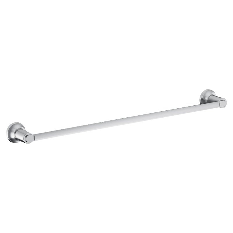 MOEN Moen Zyla Series Y1624CH Towel Bar, 24 in L Rod, Zinc, Chrome, Wall PLUMBING, HEATING & VENTILATION MOEN