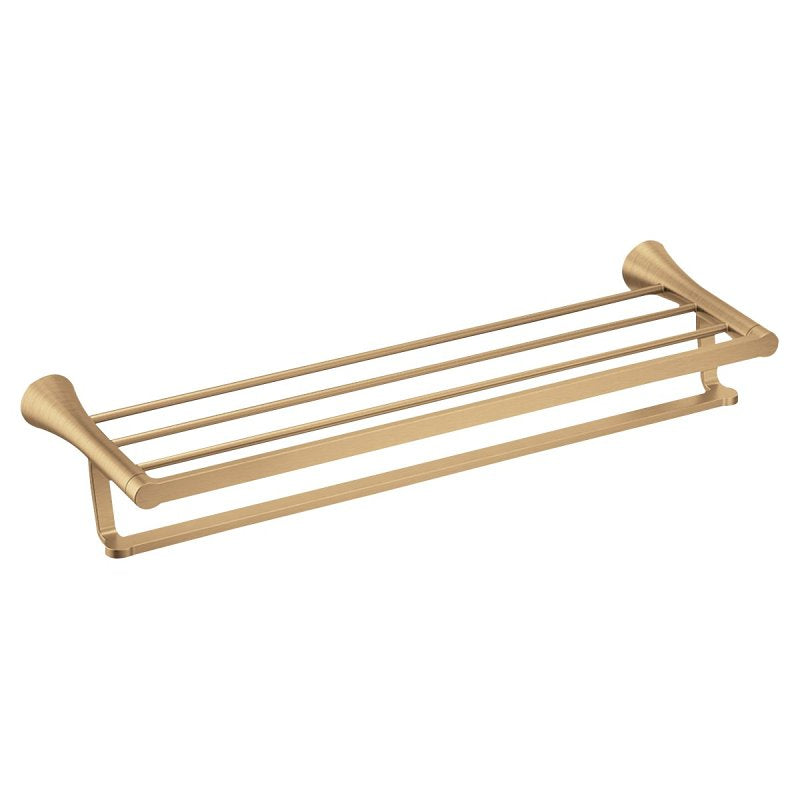 MOEN Moen Mikah Series Y0794BZG Towel Shelf, Zinc, Bronze HOUSEWARES MOEN