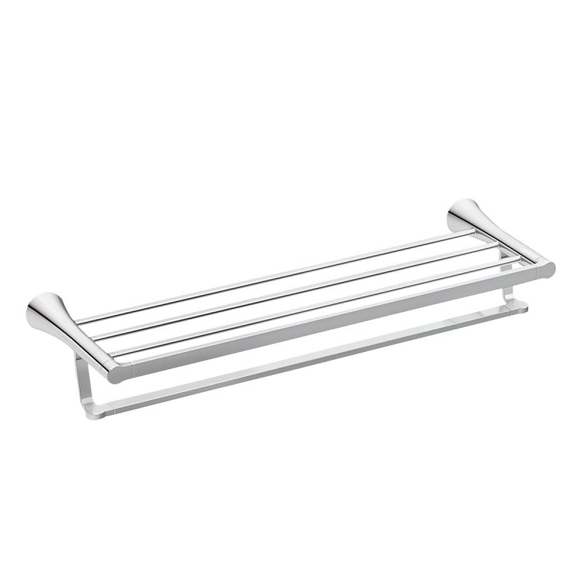 MOEN Moen Mikah Series Y0794CH Towel Shelf, Zinc, Chrome HOUSEWARES MOEN