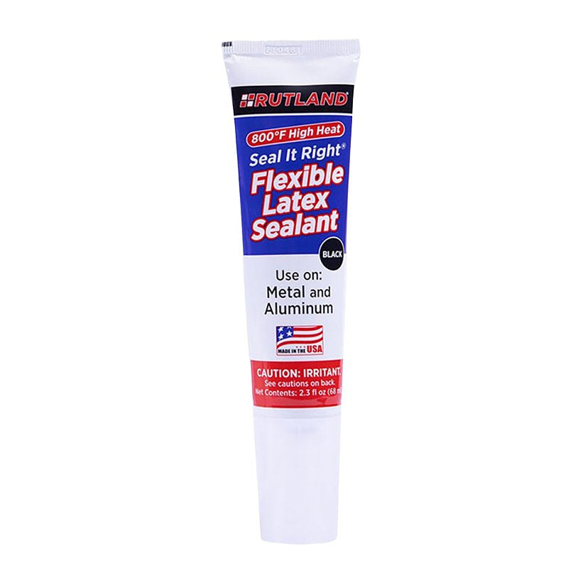 SELKIRK Rutland 641C Flexible Sealant, Paste, Black, 2.3 fl-oz Tube OUTDOOR LIVING & POWER EQUIPMENT SELKIRK