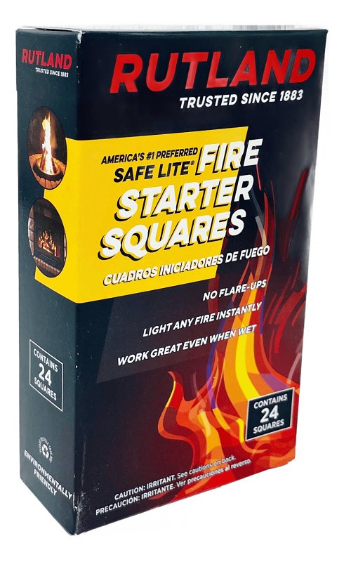 SELKIRK Rutland 50C Fire Starter Square OUTDOOR LIVING & POWER EQUIPMENT SELKIRK