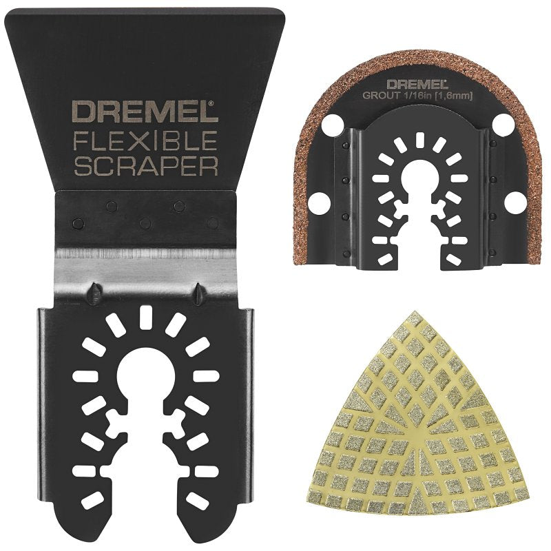 S-B POWER TOOL Dremel MM515U Oscillating Grout and Tile Blade Set TOOLS S-B POWER TOOL