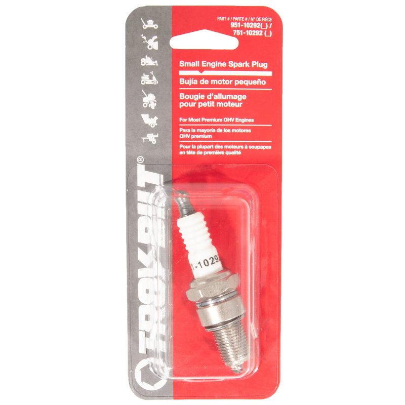 TROY-BILT Troy-Bilt 490-250-Y012 Spark Plug, For: Snow Blowers, Push and Self-Propelled Lawn Mowers and Garden Tillers AUTOMOTIVE TROY-BILT