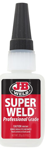 J-B WELD J-B Weld 33120 Super Glue, Liquid, Clear, 20 g, Bottle PAINT J-B WELD