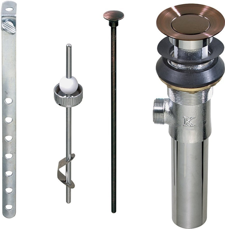 KEENEY Keeney K820-77VB Lavatory Pop-Up Assembly, 1-1/4 in Connection, Brass, Venetian Bronze