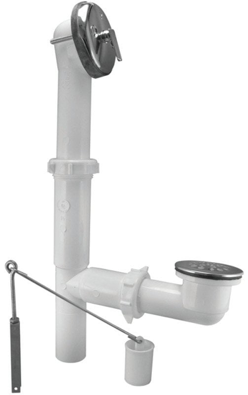 KEENEY Keeney 64W-K Bath Drain, Plastic, For: All Standard Size Tubs