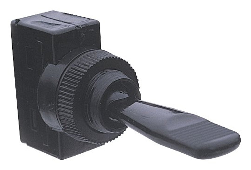 CALTERM Calterm 40110 Switch, 20 A, 12 VDC, Blade Terminal, Chrome Housing Material, Black AUTOMOTIVE CALTERM