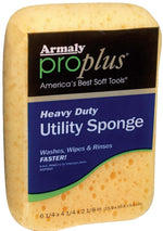 ARMALY PROPLUS Armaly ProPlus 00009 Utility Sponge, 6-1/4 in L, 4-3/4 in W, 2-1/2 in Thick, Polyester