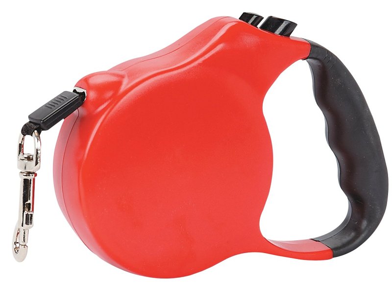 CASUAL CANINE Casual Canine 11611 12 83 Belt Retractable Lead, 12 ft L, Red, Fastening Method: Snap Hook, M Breed HARDWARE & FARM SUPPLIES CASUAL CANINE