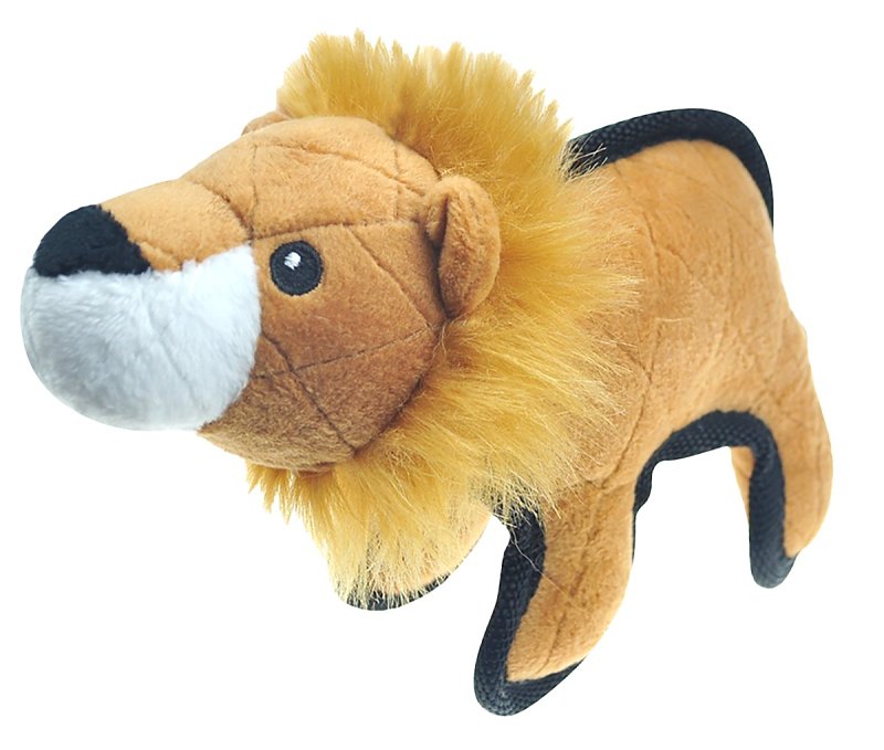 PET PARK BLVD Pet Park Blvd US2021 14 13 Dog Toy, S, Chew Toy, Tuffimals Lion