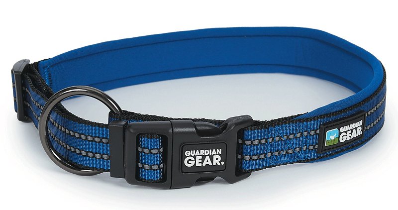 GUARDIAN GEAR Guardian Gear ZA0006 12 19 Dog Collar, O-Ring Link, 12 to 19 in L Collar, Nylon, Royal Blue PET & WILDLIFE SUPPLIES GUARDIAN GEAR