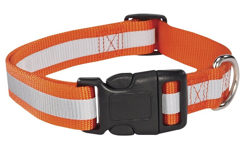 GUARDIAN GEAR Guardian Gear ZA984 10 69 Dog Collar, 10 to 16 in L Collar, 5/8 in W Collar, Nylon, Orange PET & WILDLIFE SUPPLIES GUARDIAN GEAR