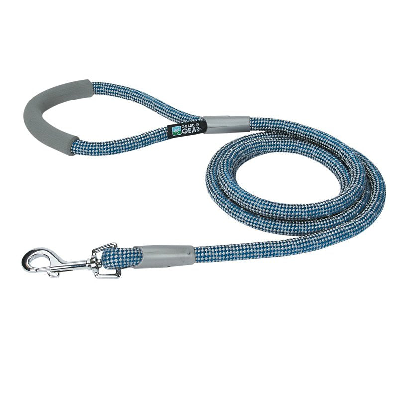 GUARDIAN GEAR Guardian Gear ZA9909 06 19 Reflective Rope Lead, 6 ft L, Blue, Fastening Method: Clasp HARDWARE & FARM SUPPLIES GUARDIAN GEAR