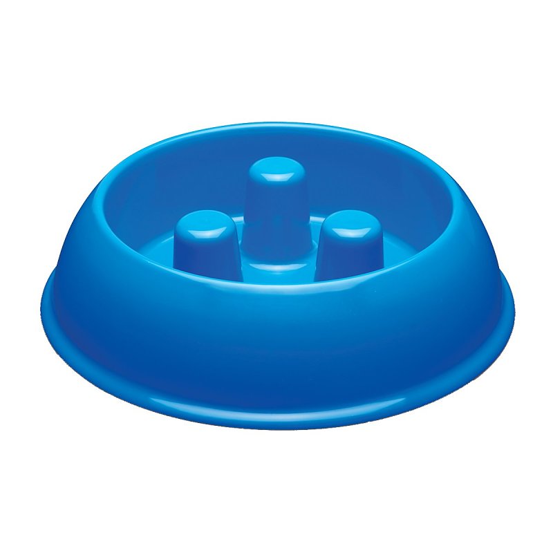 PROSELECT ProSelect ZX7082 15 Slow Feeder Bowl, M, 40 oz Volume, Plastic, Blue HARDWARE & FARM SUPPLIES PROSELECT