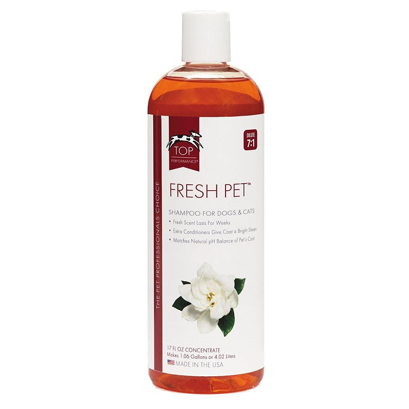 TOP PERFORMANCE Top Performance TP562-17 Pet Shampoo, Liquid, Red, Fresh, 17 oz Bottle