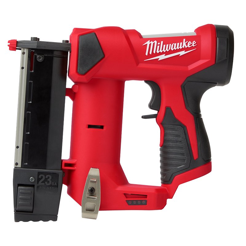 MILWAUKEE Milwaukee 2540-20 Pin Nailer, Tool Only, 12 VDC, 120 Magazine, 23 ga Nail, 1/2 to 1-3/8 in Fastener