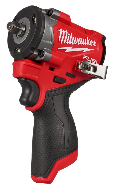 MILWAUKEE Milwaukee M12 Series 2562-20 Stubby Impact Wrench, Tool Only, 12 V, 3/8 in Drive, 3500 ipm, 3000 rpm Speed