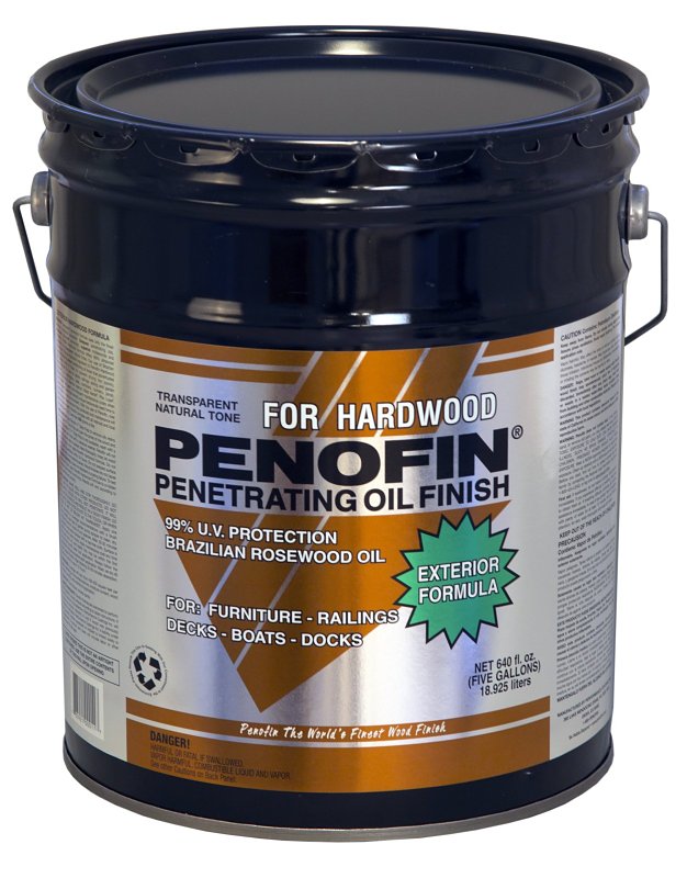 PERFORMANCE COATING INC Penofin F3XHW5G Wood Stain, Natural, Liquid, 5 gal