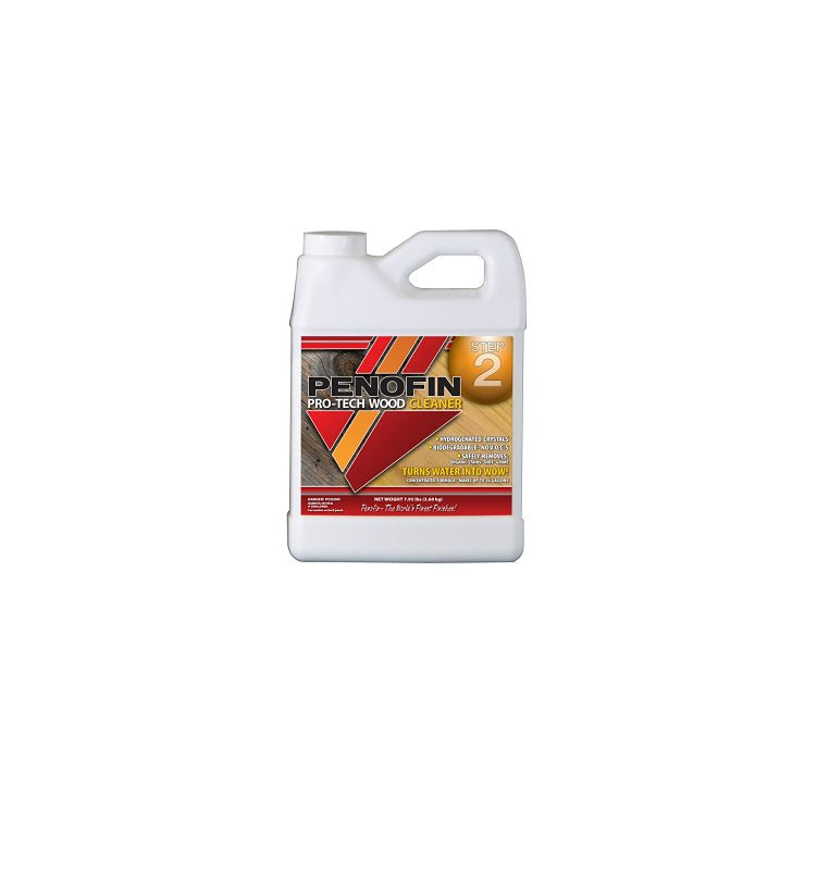 PERFORMANCE COATING INC Penofin FTECCQT Wood Cleaner, 1 qt, Powder, Odorless, White