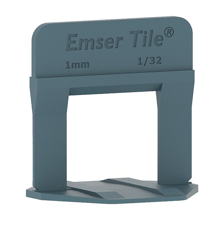 EMSER TILE Emser Tile E-LEVEL Signature Series ZEP132E2000 Tile Leveling Spacer, 1/32 in Thick, Teal