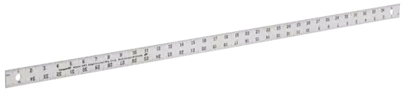EMPIRE Empire 403 Heavy-Duty Straight Edge, 0 to 36 in, Aluminum, 1 in W TOOLS EMPIRE