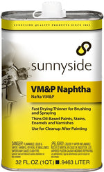 SUNNYSIDE Sunnyside 80032 Paint Thinner, Liquid, 1 qt, Can