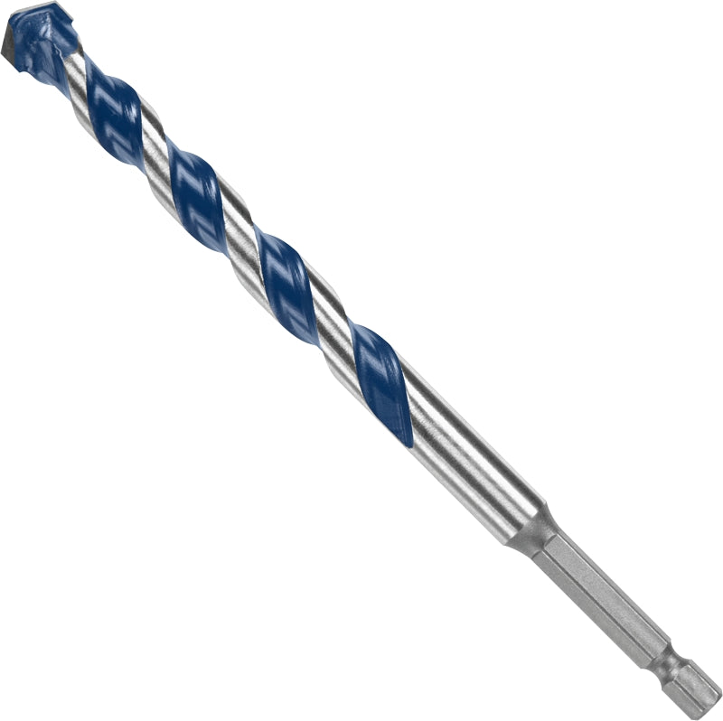 BOSCH Bosch BlueGranite Turbo HCBG15T Hammer Drill Bit, 7/16 in Dia, 6 in OAL, Milled Flute, 2-Flute, 5/16 in Dia Shank TOOLS BOSCH