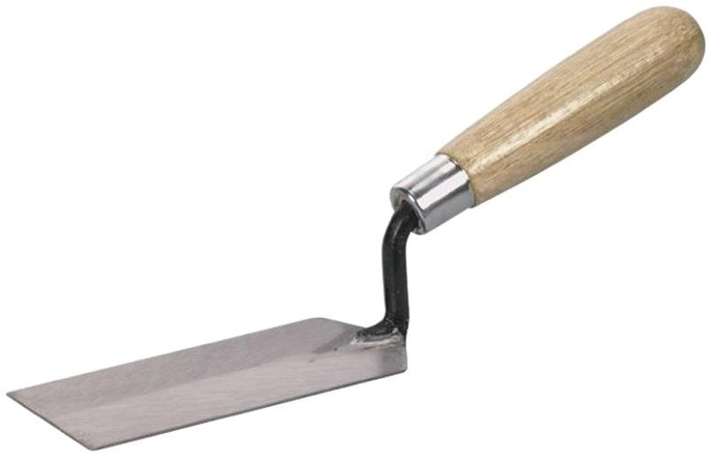 MARSHALLTOWN QLT 934 Margin Trowel, 5 in L Blade, 1-1/2 in W Blade, Steel Blade, Hardwood Handle