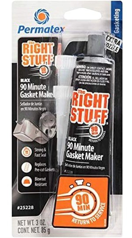 PERMATEX Permatex The Right Stuff 25228 Gasket Maker, 3 oz Tube, Paste, Mild AUTOMOTIVE PERMATEX