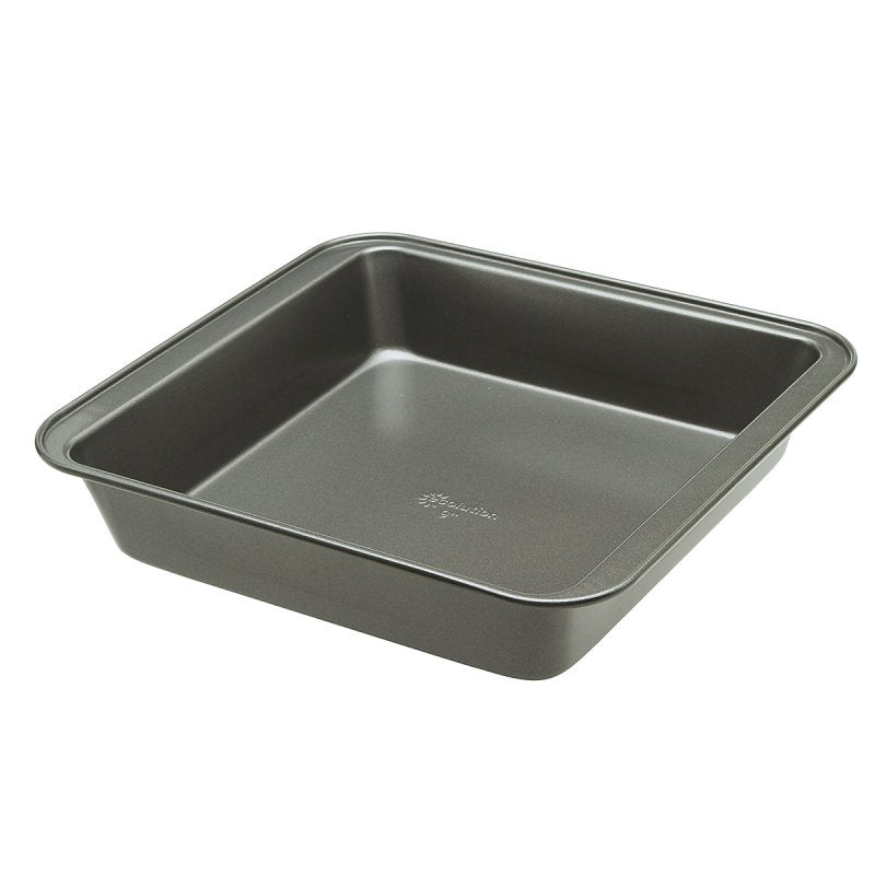 ECOLUTION Ecolution BakeIns Series EIGY-7423 Cake Pan, Square, 9 in OAL, Carbon Steel, Non-Stick: Yes, Dishwasher Safe: Yes HOUSEWARES ECOLUTION