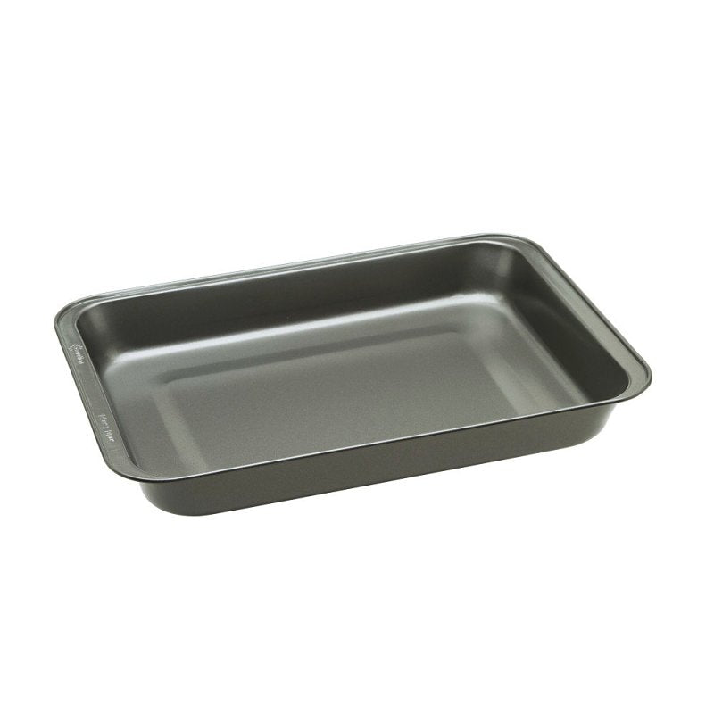 ECOLUTION Ecolution BakeIns Series EIGY-7836 Lasagna and Roasting Pan, Carbon Steel, 14-1/2 in L, 10-3/8 in W HOUSEWARES ECOLUTION