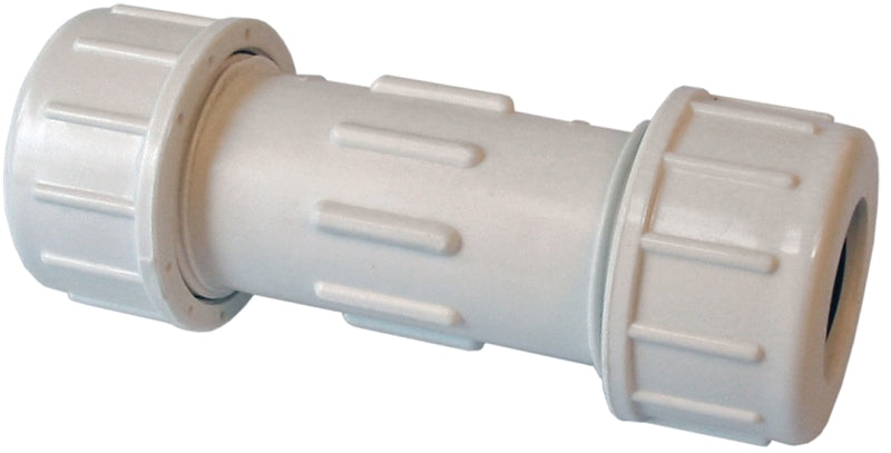 B & K INDUSTRIES B & K ProLine 160-109 Pipe Coupling, 2-1/2 in, Compression, PVC, SCH 40 Schedule