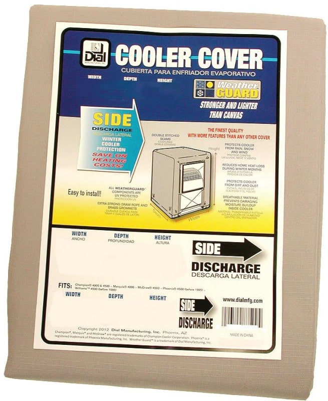 DIAL Dial 8745 Evaporative Cooler Cover, 34 in D, 36 in H, Polyester APPLIANCES & ELECTRONICS DIAL
