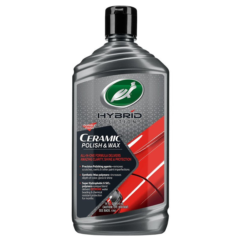 TURTLE WAX Turtle Wax 53412 Exterior Polish and Wax, 14 oz, Liquid, Fruity AUTOMOTIVE TURTLE WAX