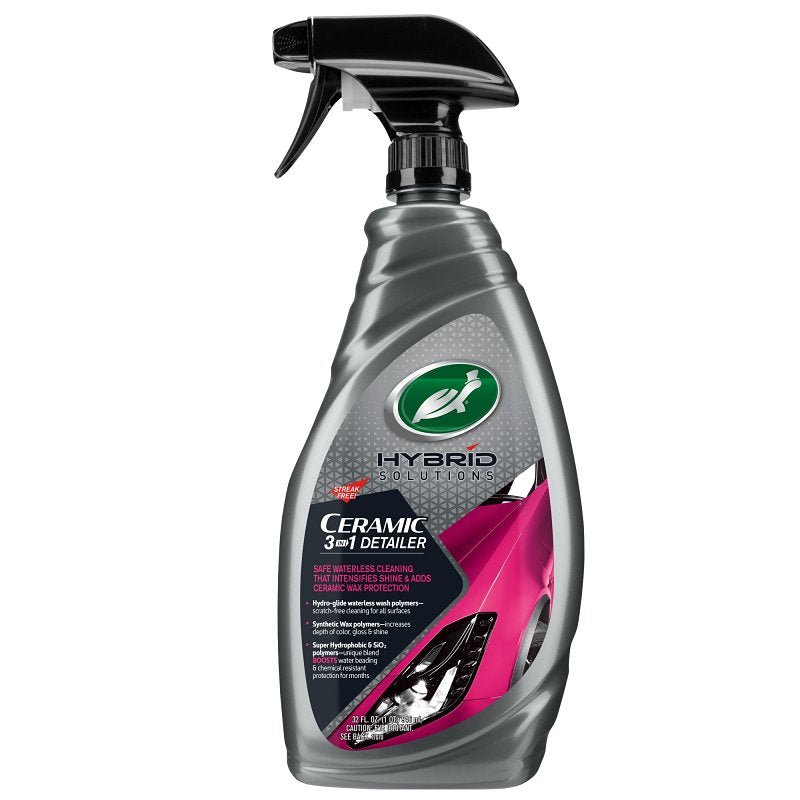 TURTLE WAX Turtle Wax 53413 3-in-1 Detailer, 32 oz, Liquid, Fruity AUTOMOTIVE TURTLE WAX