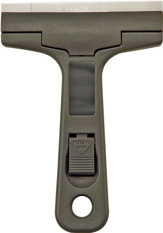 HYDE Hyde 33250 Glass Scraper, 1 in W Blade, Carbon Steel Blade PAINT HYDE