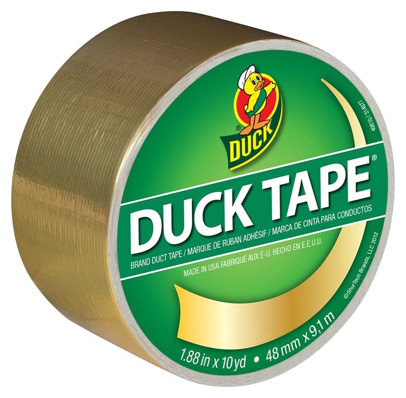 DUCK Duck 280748 Duct Tape, Gold, 8 mil Thick, 10 yd L, 1.88 in W PAINT DUCK