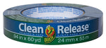 DUCK Duck 240193 Painter's Tape, 60 yd L, 0.94 in W, Blue PAINT DUCK