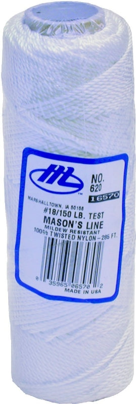MARSHALLTOWN Marshalltown 620 Mason Line, 285 ft L Line, White Line HARDWARE & FARM SUPPLIES MARSHALLTOWN   