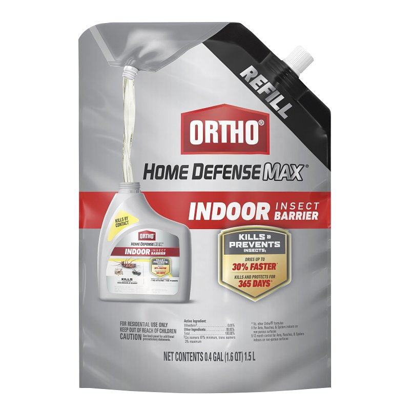 ORTHO Ortho Home Defense, Max 0224105 Indoor Insect Barrier, 1.5 L