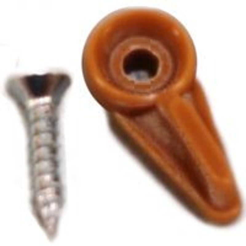 US HARDWARE US Hardware WP-8831C Screen Clip, 1/2 in, Nylon, 8 CD, Tan AUTOMOTIVE US HARDWARE