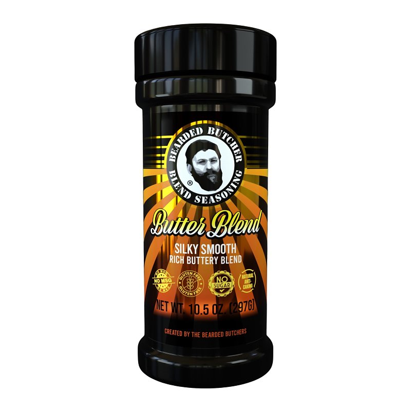 BEARDED BUTCHER Bearded Butcher BB-4131 Seasoning, Butter Blend, 10.5 oz Can