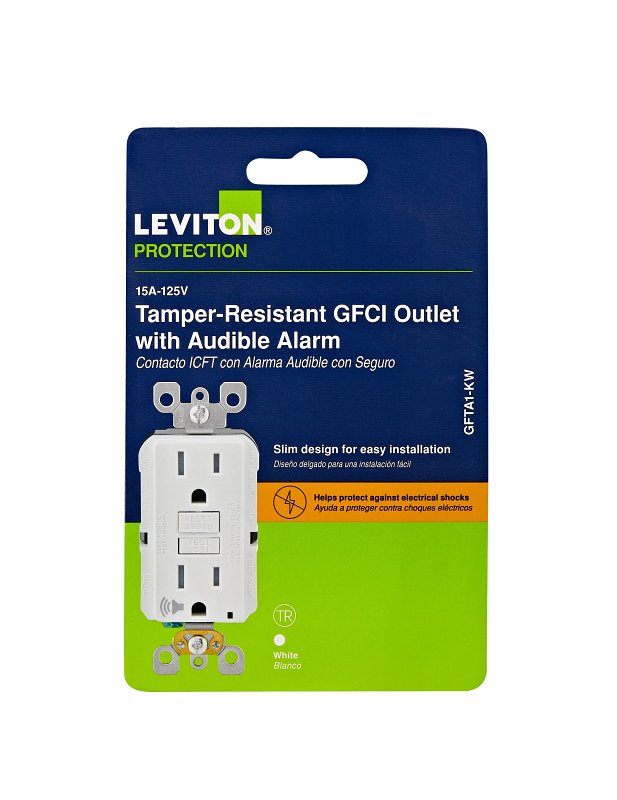 LEVITON Decora Smart R02-DAWSC-1RW Dimmer and Switch Combo, Wi-Fi, White