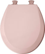 MAYFAIR Mayfair 46ECDG-023 Toilet Seat, Round, Wood, Pink, Twist Hinge PLUMBING, HEATING & VENTILATION MAYFAIR