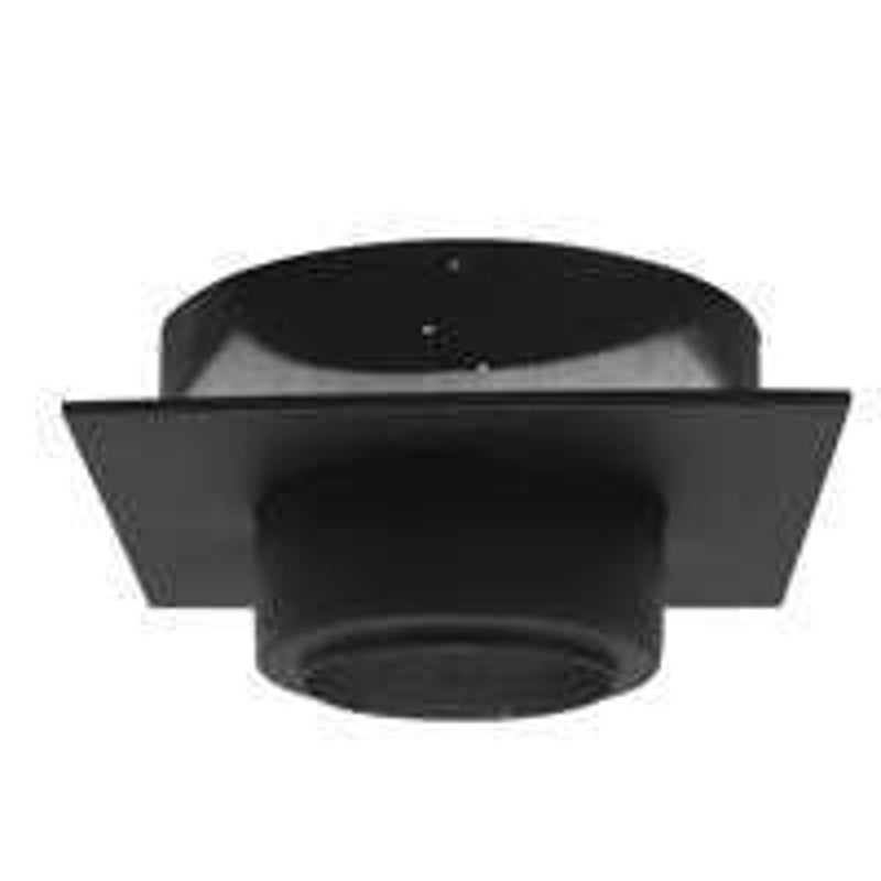 SELKIRK Selkirk SURE-TEMP 208410 Ceiling Support, Stainless Steel, Specifications: 50 ft Chimney Length, Black
