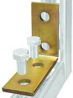 SUPERSTRUT SuperStrut 200 ZAB205-10 Angle Bracket Fitting, Plastic, Gold, Galvanized ELECTRICAL SUPERSTRUT